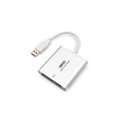 Card reader unitek y-9313 bianco [y-9313]