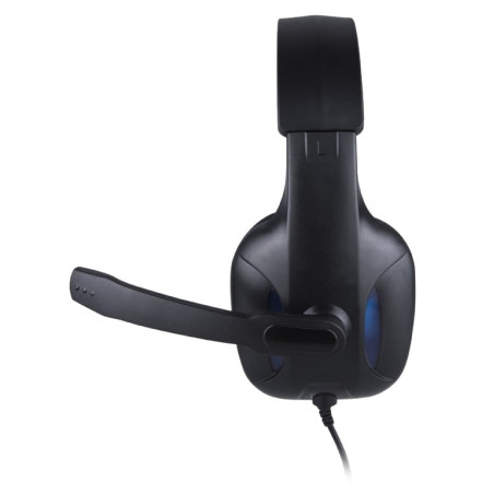 Cuffie gaming gembird ghs-04 con controllo volume nero opaco