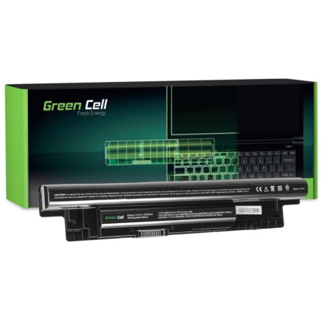 Batteria notebook green cell xcmrd per dell 14.8v nero [de109]