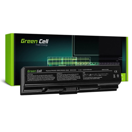 Batteria notebook green cell pa3534u-1brs per toshiba satellite