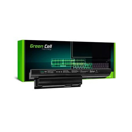 Batteria notebook green cell per sony vaio 11.1v 4400mha nero [sy08]
