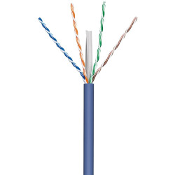 Cavo di rete in matassa techly u/utp cat.6a rame 305m lszh rigido