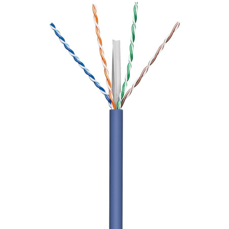 Cavo di rete in matassa techly u/utp cat.6a rame 305m lszh rigido