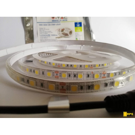 V-tac led smd strip vt-5050 60/300 10,8w/54w 3000k ip20 12v