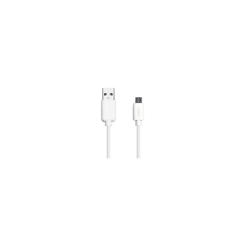 Cavo sbs usb-a a micro usb 2.0 1m bianco