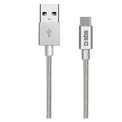 Cavo usb sbs tipo-c silver