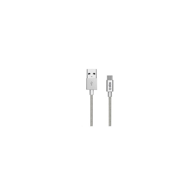 Cavo usb sbs tipo-c silver