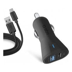 Alimentatore da auto sbs usb-tipo c