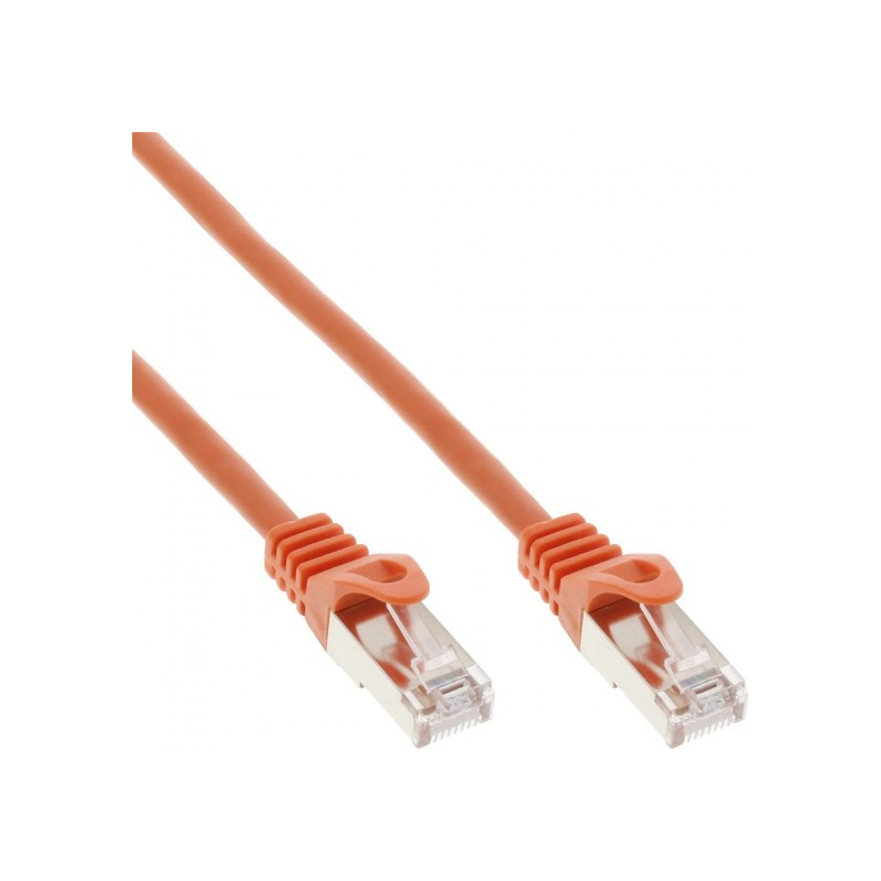 Cavo di rete patch inline lan, sf/utp, cat.5e, guaina pvc, cu (100