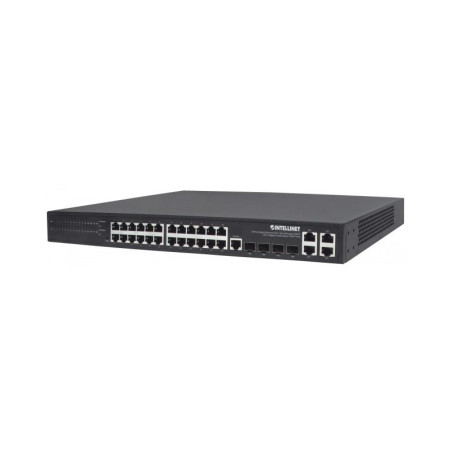 Switch intellinet 24-porte gigabit ethernet poe+ web-managed