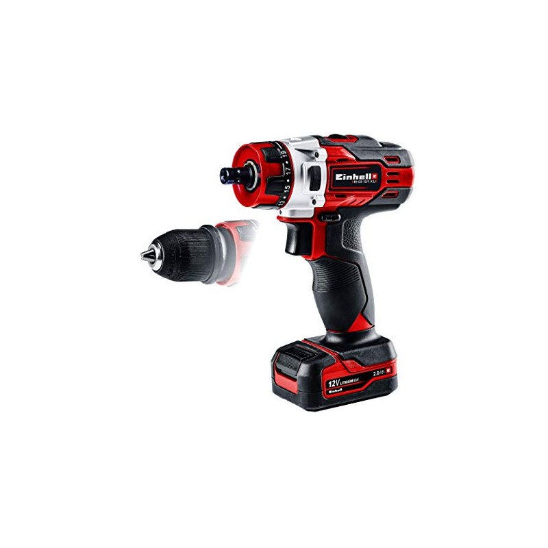 Trapano avvitatore a batteria einhell te-cd 12/1 x-li [4513592]