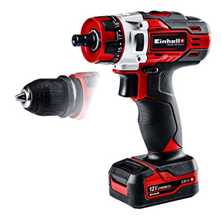 Trapano avvitatore a batteria einhell te-cd 12/1 x-li [4513592]
