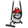 Aspirapolvere einhell tc-vc 1815 s 15l 1250w 240v 2.5m rosso/inox