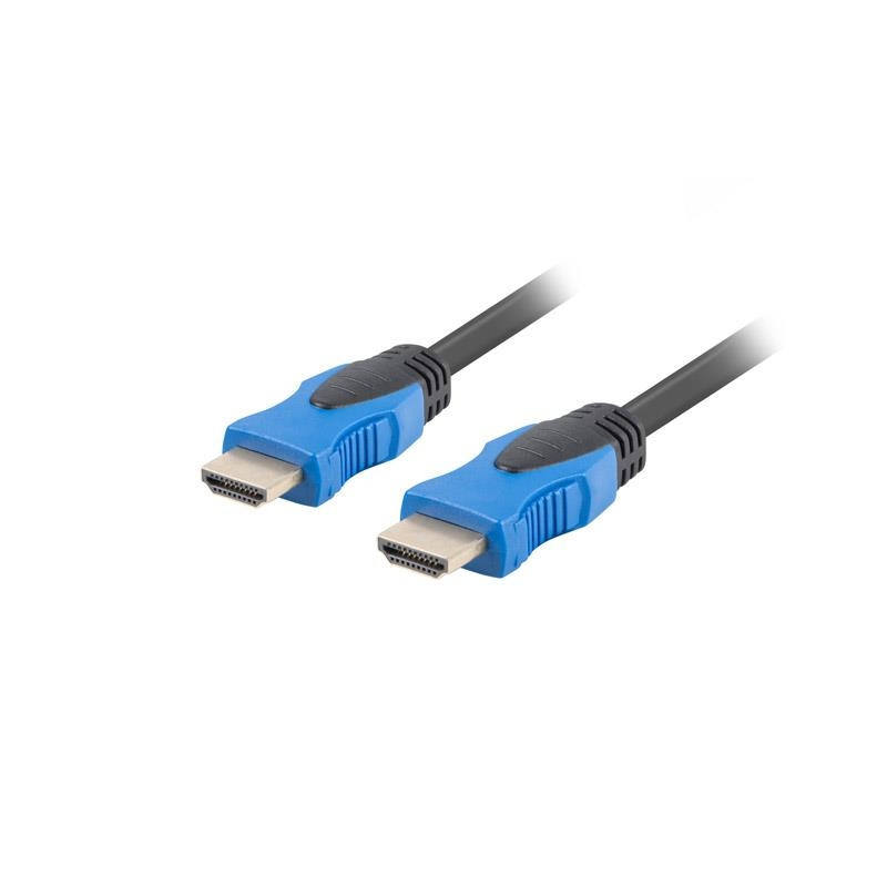 Cavo lanberg hdmi m/m v2.0 4k 7,5m nero [ca-hdmi-20cu-0075-bk]