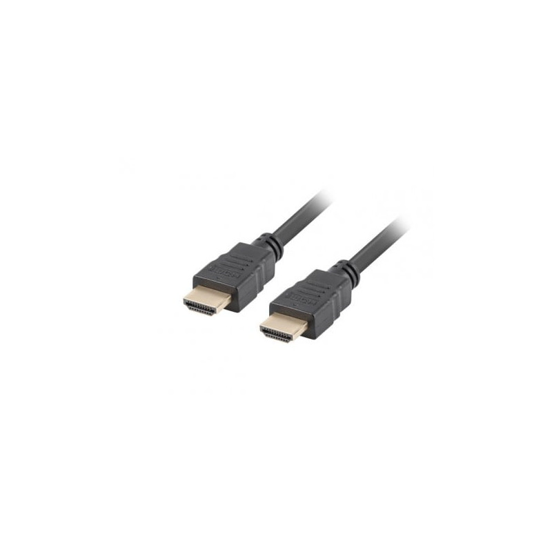 Cavo lanberg hdmi m/m v2.0, ccs, 1m nero [ca-hdmi-11cc-0010-bk]