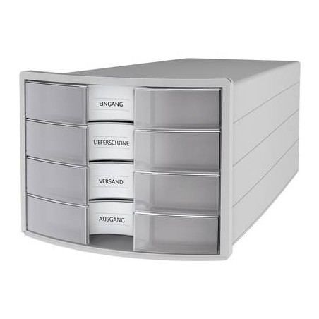 Han cassettiera impuls 2.0 1012-63 grigio luminescente din a4,