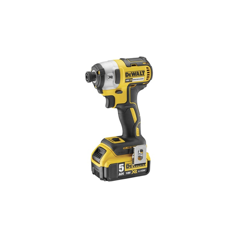 Avvitatore ad impulsi dewalt attacco 1/4 18v motore brushless [dcf887p2-qw]