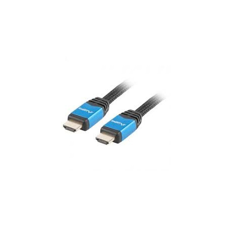 Cavo hdmi lanberg premium (hdmi m - hdmi m 1.8 m colore nero)