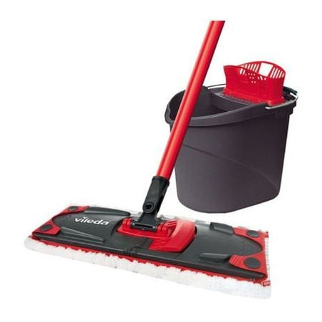 Set scopa vileda ultramat xl turbo nero/rosso [161023]