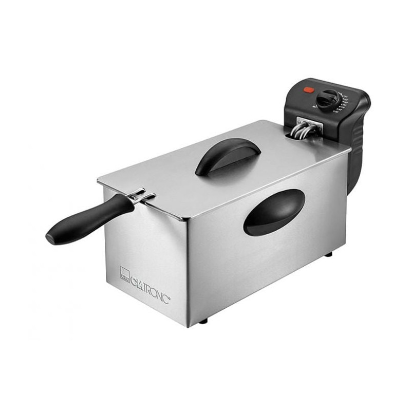 Friggitrice clatronic 3l/2000w argento [fr 3586]