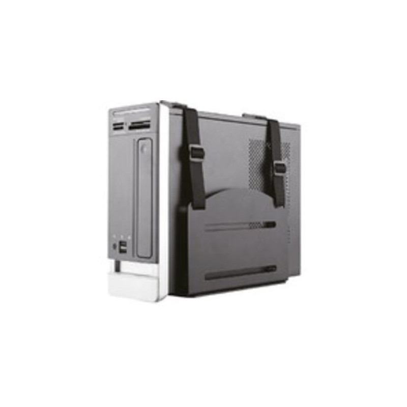 supporto pc newstar a muro profondita' 12-21cm nero [cpu-w100black]