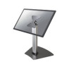 Supporto da scrivania newstar per display lcd - colore argento