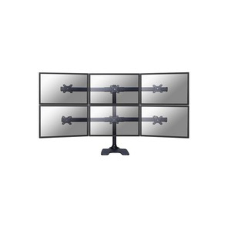 Supporto monitor newstar da tavolo 10-27" nero [fpma-d700dd6]