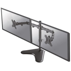 Supporto monitor newstar per doppio monitor 10-32" [fpma-d550ddblack]