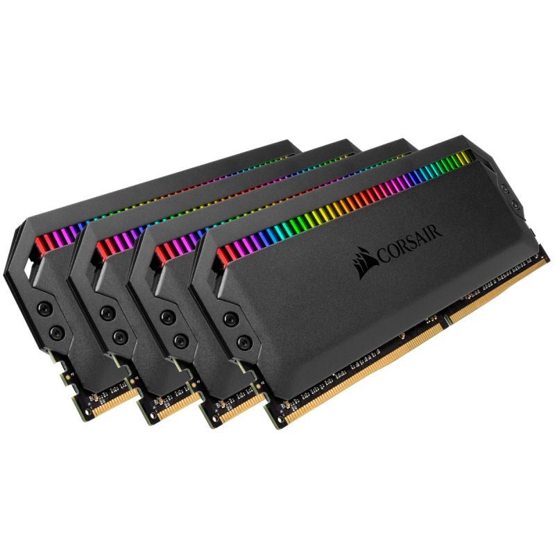 Ram dimm ddr4 32gb corsair dominator platinum rgb 3600mhz cl18 nero