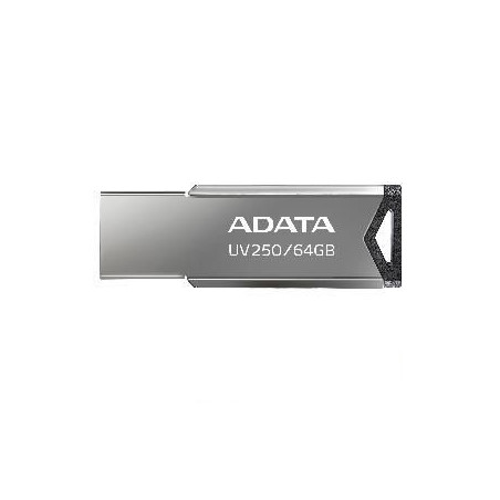 pen drive 64gb adata flash drive usb2.0 nero [auv250-64g-rbk]