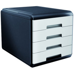 Cassettiera arda mydesk 4 cassetti bianco opaco [18p4pb]