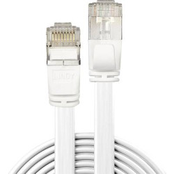 Cavo di collegamento rete rj45 lindy cat 6a u/ftp 2 m bianco con