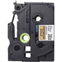 Cassetta nastro brother tze-pr851 colore nastro: oro colore carattere: