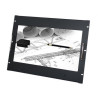 Monitor per armadio rack techly 8u 18,5'' full hd nero