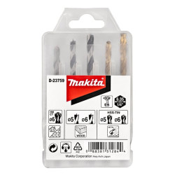 Set punta trapano 1/4 makita d-23759