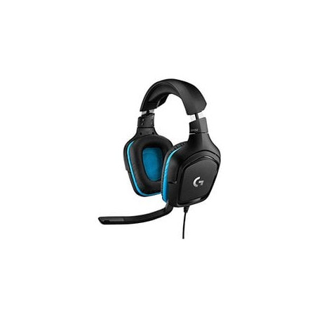 Cuffie logitech g43 7.1 usb nero [981-000770]