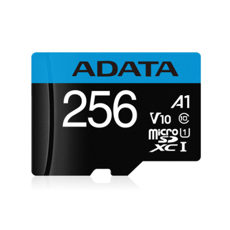 256gb scheda micro sd premier adata uhs-i class 10 con adattatore