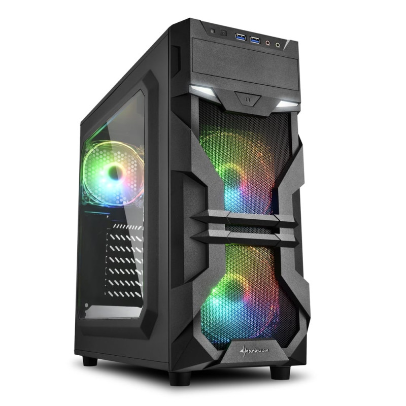 Case sharkoon vg7-w rgb atx [4044951026869]