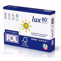 Carta fotografica igepa polspeed a4 80g/m2 500fogli bianco