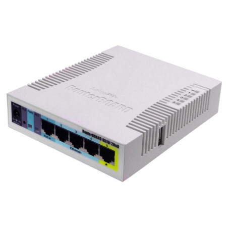 Scheda router mikrotik 128 mb di ram, 600 mhz [rb951ui-2hnd]