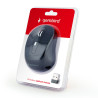 Mouse ottico gembird senza fili, 1600 dpi, nano usb, nero [musw-6b-01]