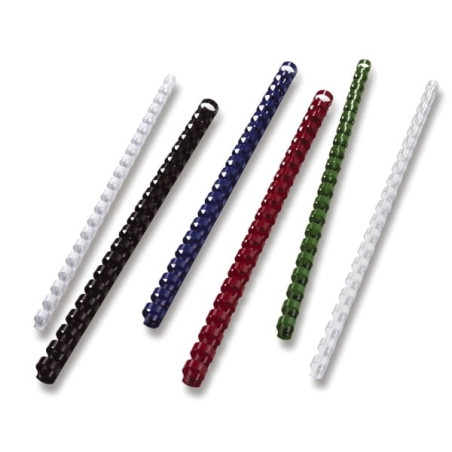 Scatola 50 dorsi spirale 32mm bianco 21 anelli ovale [4028204]