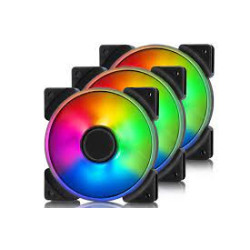 Ventola 120x120mm fractal design prisma al-12/pwm 3pz nero [fd-fanprial12pwm3p]