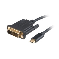 Cavo akasa usb tipo-c a dvi-d (m) 4k 60hz 1.8m [ak-cbca10-18bk]