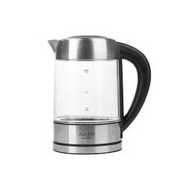 Bollitore adler elettrico (2200 w 1.7l argento) [ad 1247]