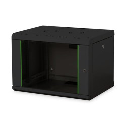 Armadio rack digitus a muro 19" 7u 416x600x450mm nero [dn1907uecn]