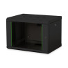 Armadio rack digitus a muro 19" 7u 416x600x450mm nero [dn1907uecn]