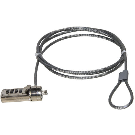 Cavo di sicurezza notebook link con combinazione 1.50m [lklockom]