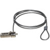 Cavo di sicurezza notebook link con combinazione 1.50m [lklockom]