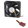 Ventola 80x80x25mm link 12v [lkv8025]